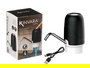 Kinvara Dispensador de Agua Automático Adaptador para Botellas, 8000mAh Batería Recargable, 14x13x7.5 cm, Color Negro/Transparente (Set de 12)