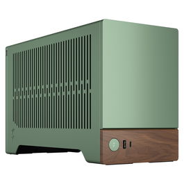 Fractal Design Terra Jade Caja PC Small Form Factor Mini-ITX Aluminio Verde