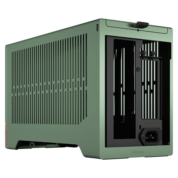 Fractal Design Terra Jade Caja PC Small Form Factor Mini-ITX Aluminio Verde