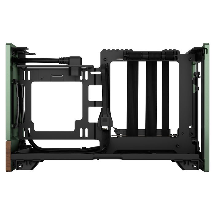 Fractal Design Terra Jade Caja PC Small Form Factor Mini-ITX Aluminio Verde