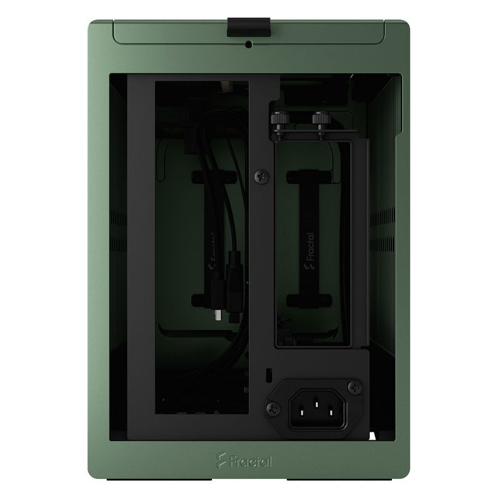 Fractal Design Terra Jade Caja PC Small Form Factor Mini-ITX Aluminio Verde