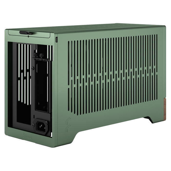 Fractal Design Terra Jade Caja PC Small Form Factor Mini-ITX Aluminio Verde