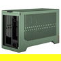 Fractal Design Terra Jade Caja PC Small Form Factor Mini-ITX Aluminio Verde