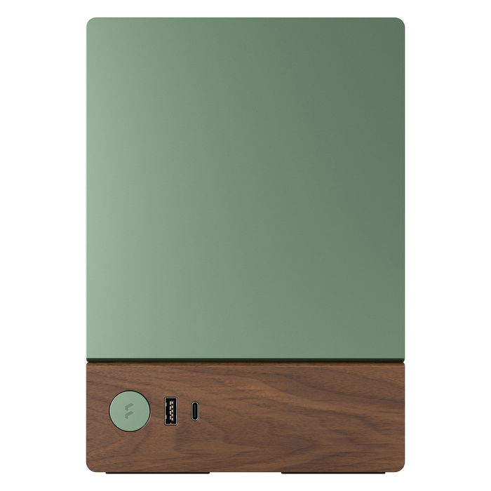 Fractal Design Terra Jade Caja PC Small Form Factor Mini-ITX Aluminio Verde
