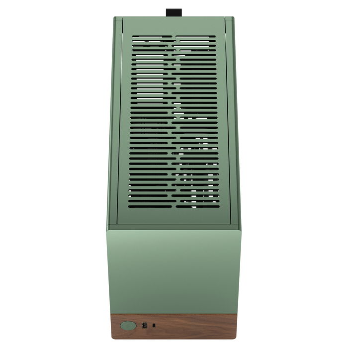 Fractal Design Terra Jade Caja PC Small Form Factor Mini-ITX Aluminio Verde