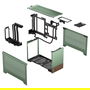 Fractal Design Terra Jade Caja PC Small Form Factor Mini-ITX Aluminio Verde
