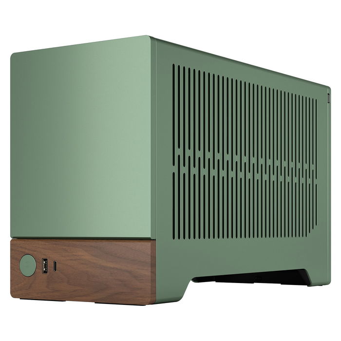 Fractal Design Terra Jade Caja PC Small Form Factor Mini-ITX Aluminio Verde