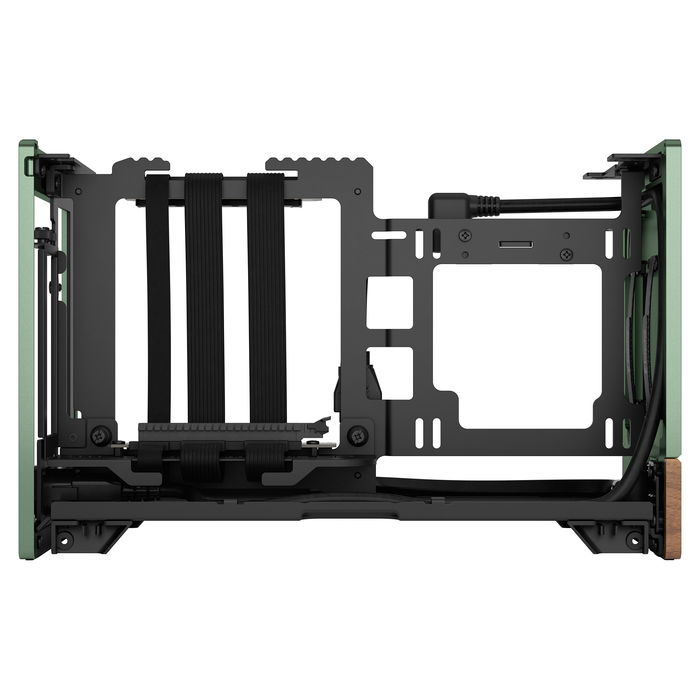 Fractal Design Terra Jade Caja PC Small Form Factor Mini-ITX Aluminio Verde