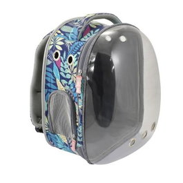 Nayeco Mochila Space con Flores Azul