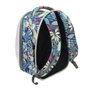 Nayeco Mochila Space con Flores Azul