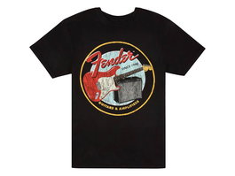 Camiseta Fender 1946 Negra Vintage XL