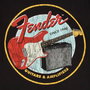 Camiseta Fender 1946 Negra Vintage XL