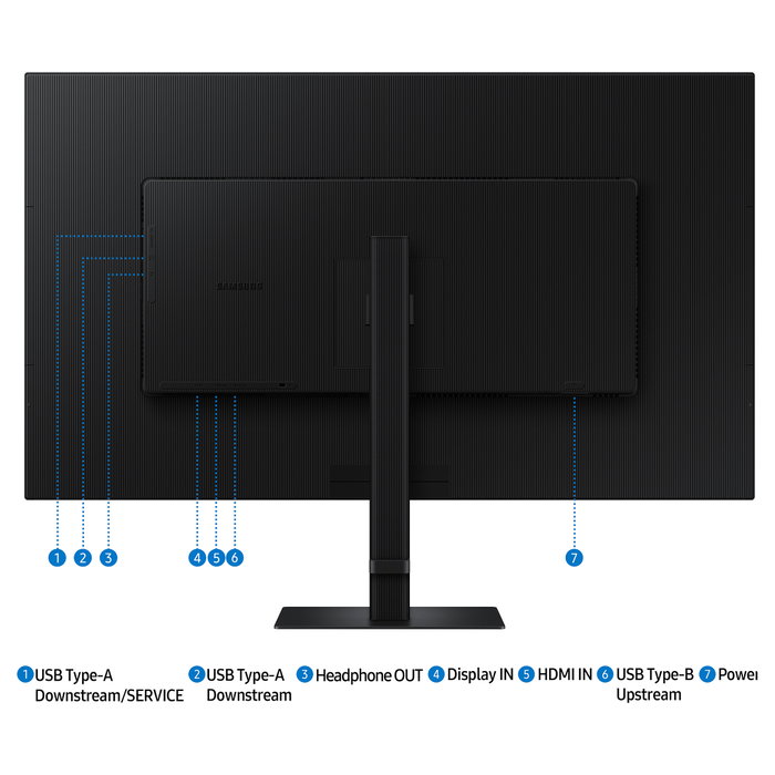 Samsung ViewFinity S8 S37D800EAU 37 pulgadas 4K UHD Negro