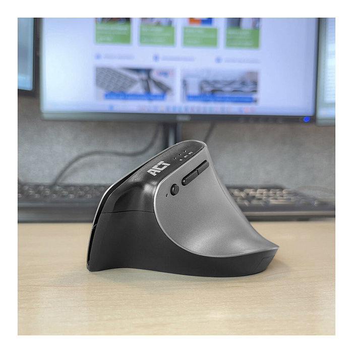 ACT Ratón Ergonómico con Agarre Vertical Bluetooth 2400 DPI ACT Ratón Ergonómico con Agarre Vertical Bluetooth 2400 DPI