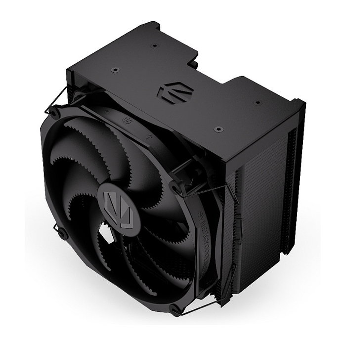 ENDORFY Fortis 5 Black EY3A013 - Disipador CPU de Aire, 140mm, 6 Heatpipes, Socket AM4/AM5, Negro