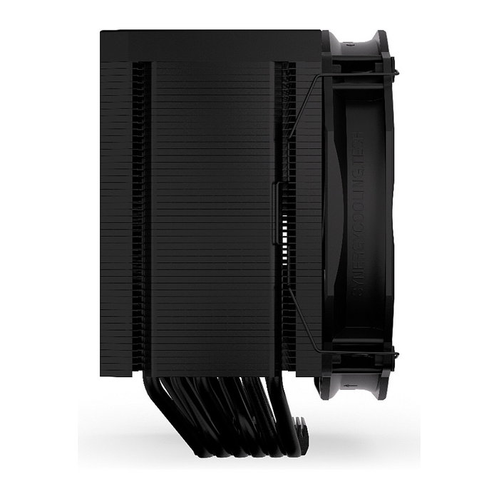 ENDORFY Fortis 5 Black EY3A013 - Disipador CPU de Aire, 140mm, 6 Heatpipes, Socket AM4/AM5, Negro