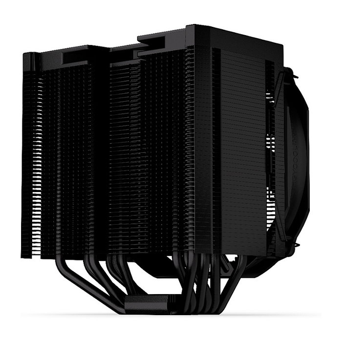 ENDORFY Fortis 5 Black EY3A013 - Disipador CPU de Aire, 140mm, 6 Heatpipes, Socket AM4/AM5, Negro