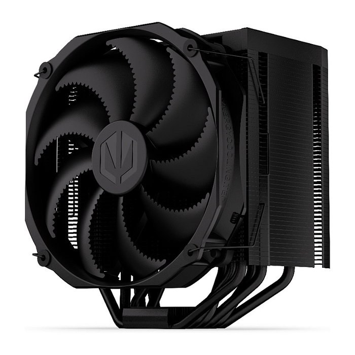 ENDORFY Fortis 5 Black EY3A013 - Disipador CPU de Aire, 140mm, 6 Heatpipes, Socket AM4/AM5, Negro