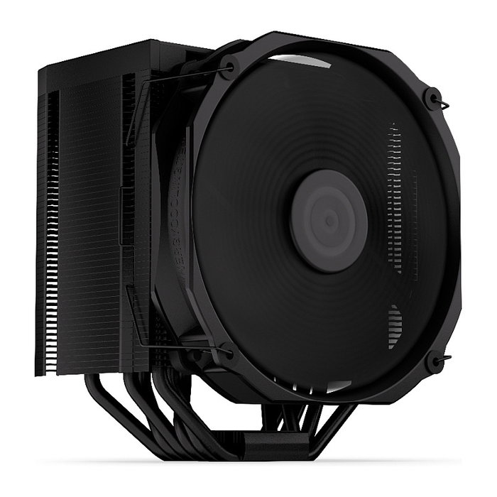 ENDORFY Fortis 5 Black EY3A013 - Disipador CPU de Aire, 140mm, 6 Heatpipes, Socket AM4/AM5, Negro
