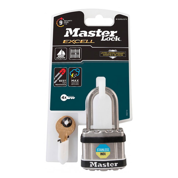 Master Lock Excell Candado de 44 mm en Acero Inoxidable