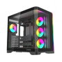 Rampage LYRON Gamingowa obudowa PC Mid Tower 7xFan ARGB PWM negra