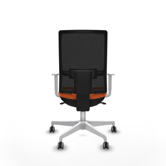 PIQUERAS Y CRESPO Silla de oficina Horna Naranja y Negro