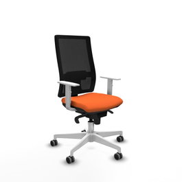 PIQUERAS Y CRESPO Silla de oficina Horna Naranja y Negro