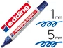 Edding Marcador Permanente 3300 Azul Punta Biselada (Set de 10)