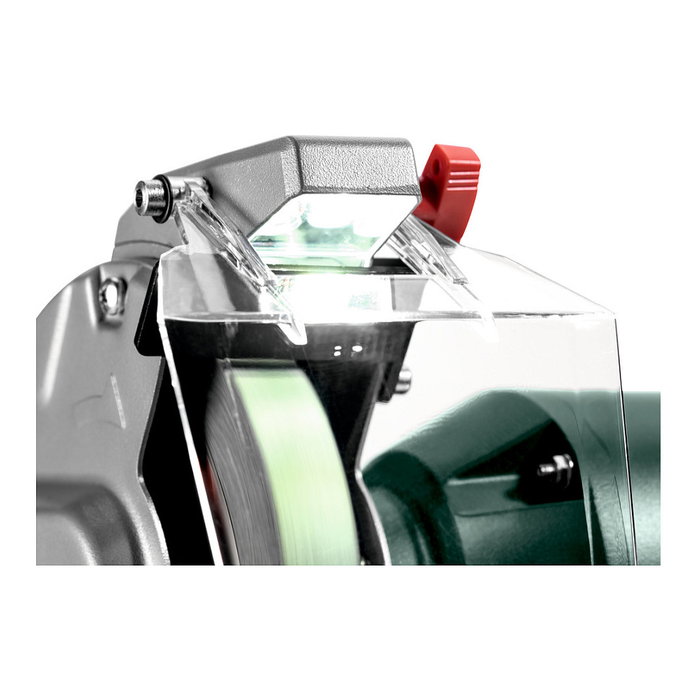 Metabo DS 200 Plus Amoladora de doble eje 2980 RPM 600 W, rueda abrasiva de óxido de aluminio de 200 mm, negro/verde/gris, Alemania
