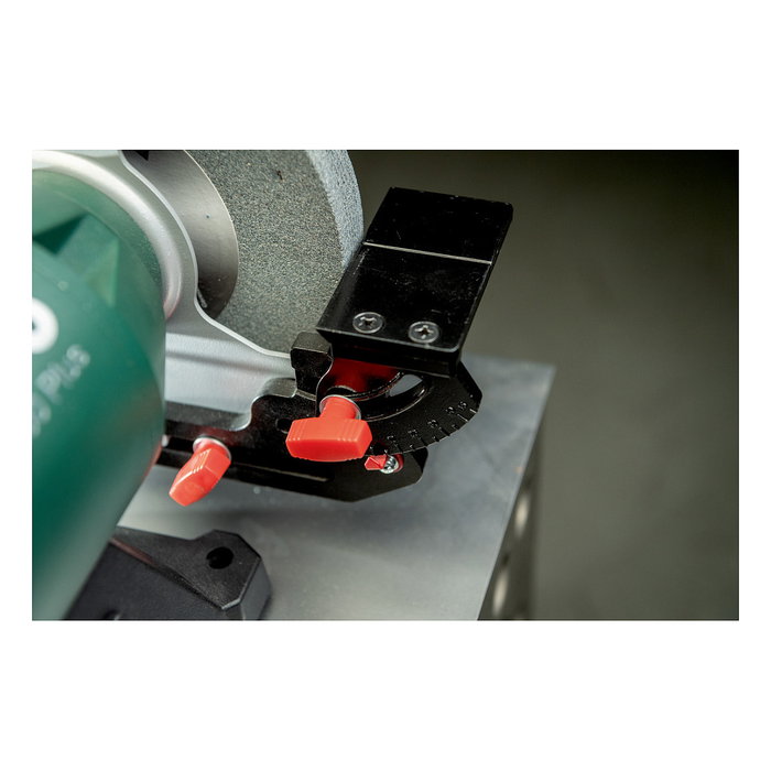 Metabo DS 200 Plus Amoladora de doble eje 2980 RPM 600 W, rueda abrasiva de óxido de aluminio de 200 mm, negro/verde/gris, Alemania