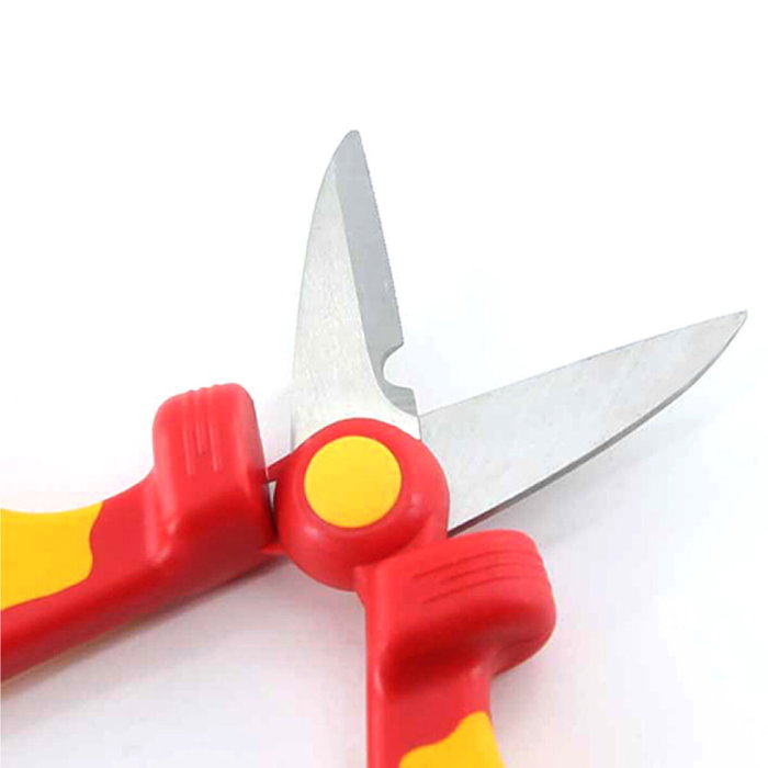 Workpro Tijera de electricista aisladas 160 mm