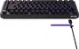 Sony INZONE KBD-H75 TKL Teclado Mecánico US Layout Cable 1,2 m 8-22000 Hz Micrófono
