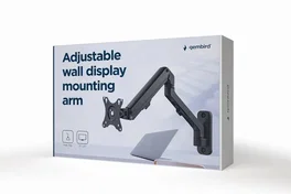 Gembird MA-WA1-02 Soporte para Monitor de Pared de 27 Pulgadas Negro