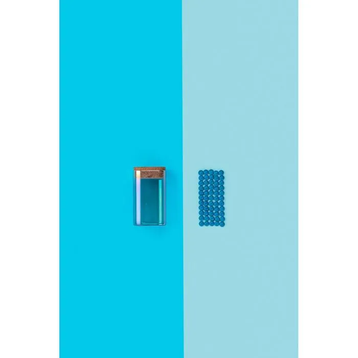 Fackelmann FAC3176239999877 Juego de 3 Recipientes de Vidrio con Tapa - Tasty Green - 280, 330 y 450 ml