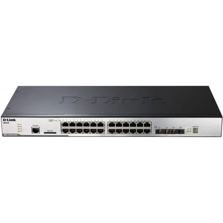 Switch Gestionable D-Link DGS-3120-24TC/SI 24 Puertos/ RJ-45 10/100/1000/ SFP Switch Gestionable D-Link DGS-3120-24TC/SI 24 Puertos/ RJ-45 10/100/1000/ SFP