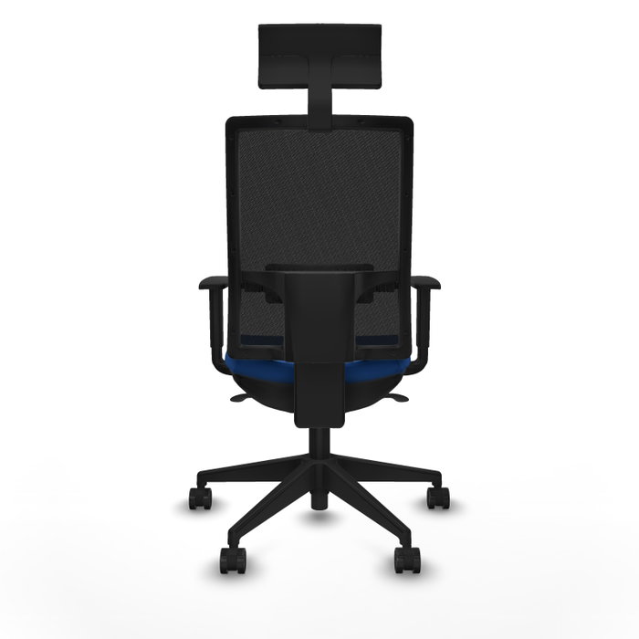 PIQUERAS Y CRESPO Silla de oficina Horna con mecanismo Sincro, Azul y Negro PIQUERAS Y CRESPO Silla de oficina Horna con mecanismo Sincro, Azul y Negro