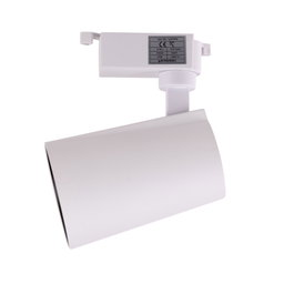 Foco de Carril LED 30W Blanco Frío 6000K 2700Lm CRI85 Monofásico
