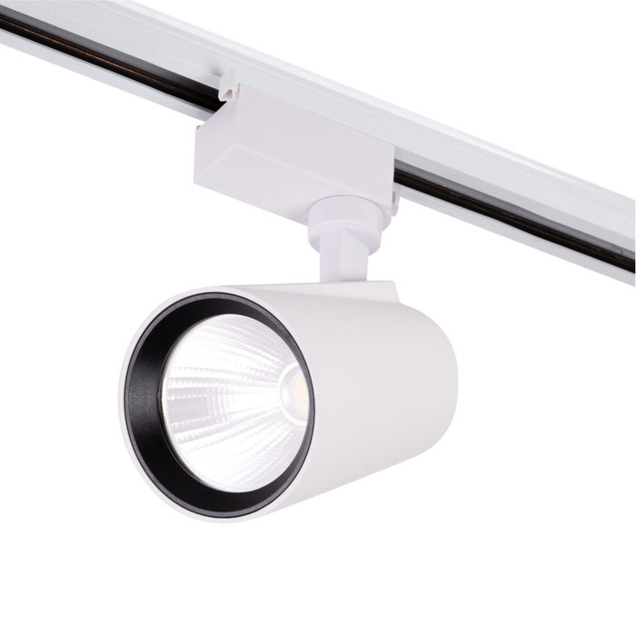 Foco de Carril LED 30W Blanco Frío 6000K 2700Lm CRI85