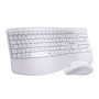 Subblim Combo Dual Prowave White Teclado y Ratón Ergonómicos Blanco