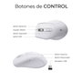 Subblim Combo Dual Prowave White Teclado y Ratón Ergonómicos Blanco