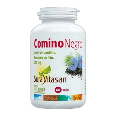SURA VITASAN Comino Negro 500mg 60 perlas