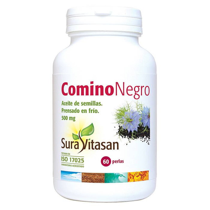 SURA VITASAN Comino Negro 500mg 60 perlas SURA VITASAN Comino Negro 500mg 60 perlas