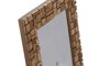 DKD Home Decor Marco de Fotos 15x20 Mango y Cristal con Diseño de Troncos