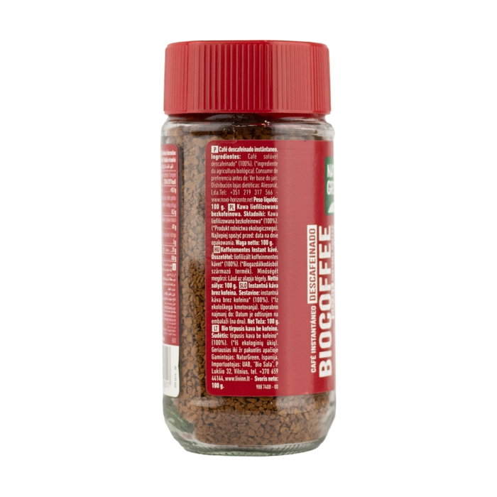 NaturGreen Biocoffee Café Descafeinado Bio 100g