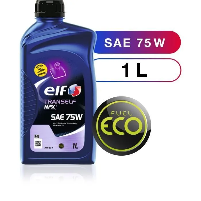 Elf Transself NFX SAE 75W Aceite de Transmisión 1L Elf Transself NFX SAE 75W Aceite de Transmisión 1L
