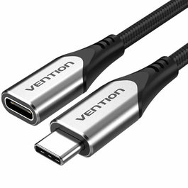 Vention TABHF Cable Alargador USB 3.1 Tipo-C Macho a Hembra 1m Gris