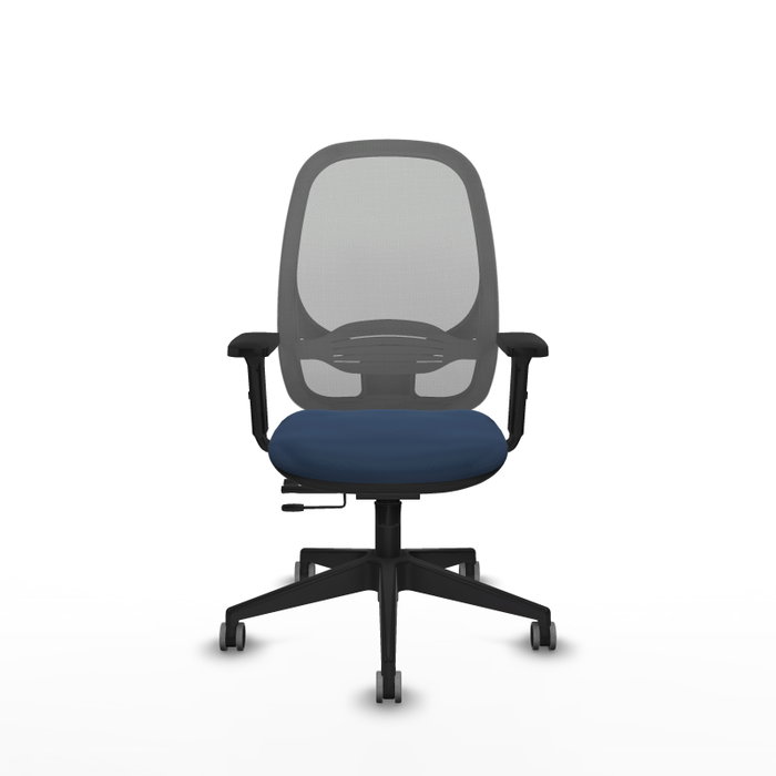 PIQUERAS Y CRESPO Silla de oficina Cilanco Azul marino y Gris PIQUERAS Y CRESPO Silla de oficina Cilanco Azul marino y Gris