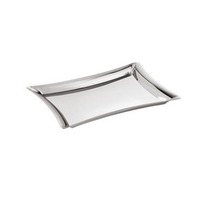 Sambonet Bandeja de Bambú para Cambio de Bebé 22x14 cm, Acero Inoxidable, Orfebrería Sambonet Bandeja de Bambú para Cambio de Bebé 22x14 cm, Acero Inoxidable, Orfebrería