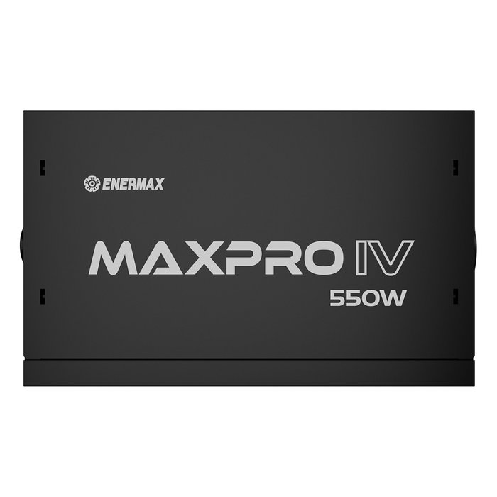Enermax Maxpro IV 550W - Fuente de Alimentación ATX 80 PLUS, 550 W, Modelo EMP550W, Ventilador de 12 cm, Negro