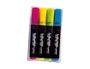 Artline Rotulador Fluorescente EK-660 Punta Biselada Bolsa 4 Unidades Colores Surtidos Trazo 1-5 mm